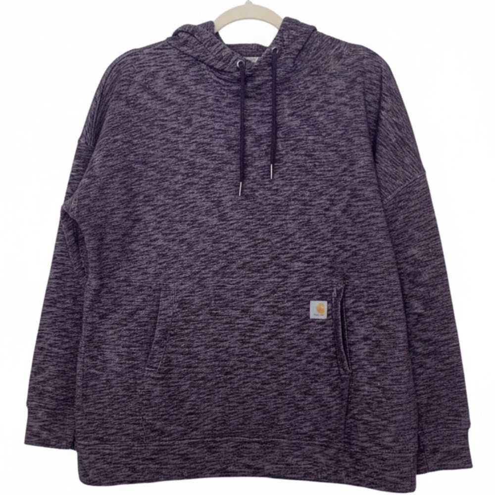 Women’s Heathered Purple CARHARTT Hoodie, size large